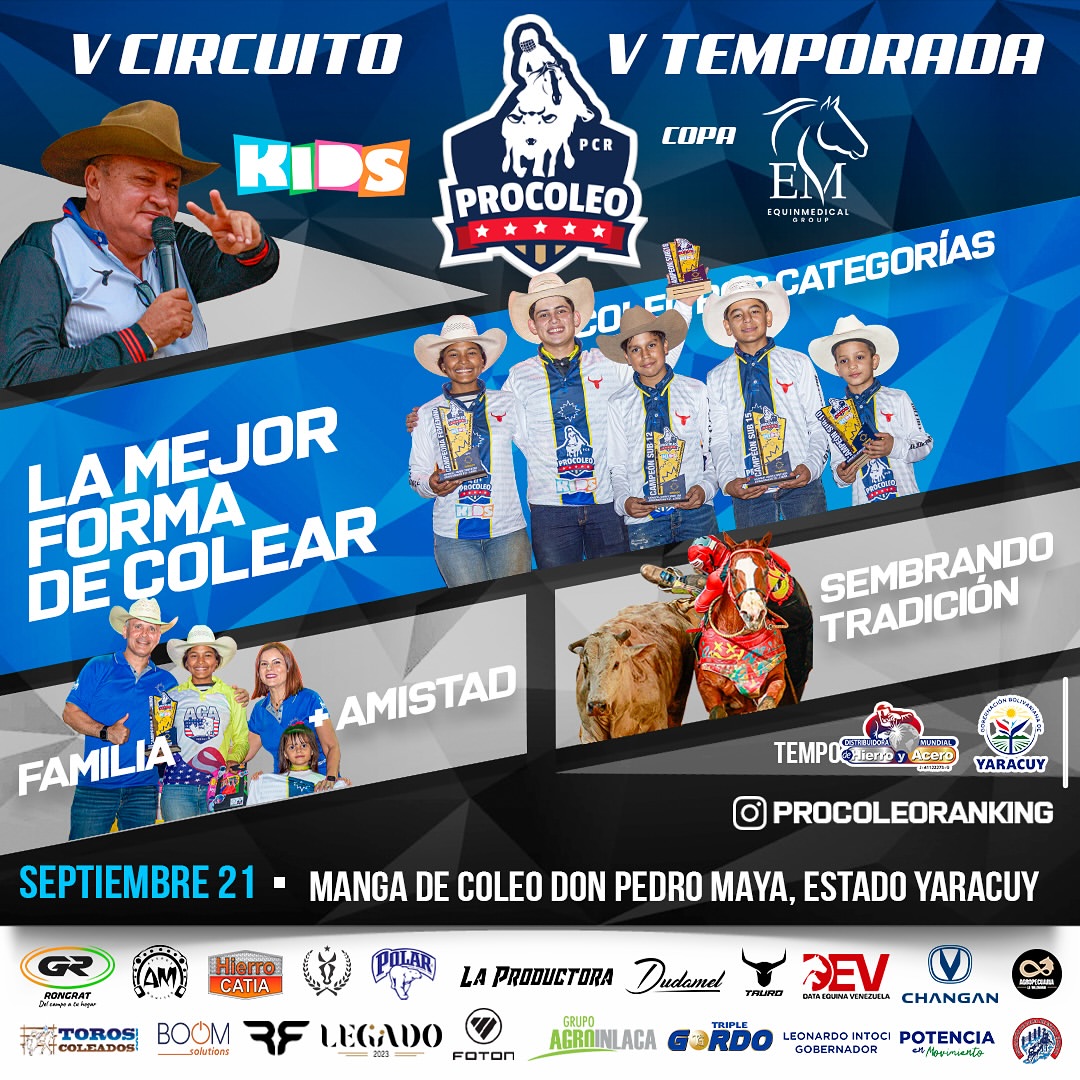 V Circuito V Temporadas Procole Ranking KIds